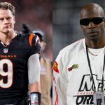 Joe Burrow [Left], Chad Johnson [Right]