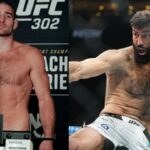 Sean Strickland (L), Roman Dolidze (R)