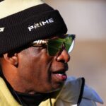 Colorado Buffaloes head coach Deion Sanders before the game against the Oklahoma State Cowboys at Folsom Field.
