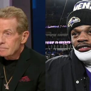 Skip Bayless and Lamar Jackson