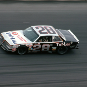 1981 Feb 15: Bobby Allison (28) Pontiac LeMans in the Daytona 500 NASCAR Motorsport USA Winston Cup Grand National race at Daytona International Speedway in Daytona Beach FL NASCAR Motorsport USA 1981 FEB 15 Daytona 500 Icon95102158190004 EDITORIAL USE ONLY