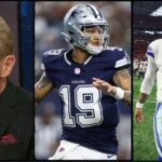 Skip Bayless, Trey Lance and Dak Prescott