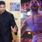 Brendan Schaub (L), Merab Dvalishvili (R)