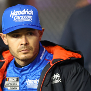 NASCAR Cup Series driver Kyle Larson (5) during qualifying for the Daytona 500 at Daytona International Speedway.