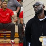 Jeff Teague(L) and Kevin Garnett(R)