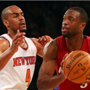 Dwyane Wade NBA: Miami Heat at New York Knicks