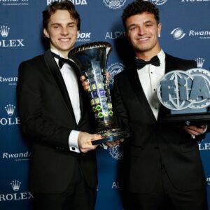 FIA AWARDS CEREMONY 2024 PIASTRI OSCAR, portrait NORRIS Lando, McLaren Racing, FIA Formula 1, portrait during the 2024 FIA Awards Ceremony, on December 13, 2024 at BK Arena, in Kigali, Rwanda