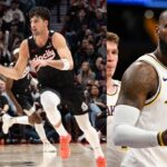 Deni Avdija and LeBron James