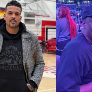 Matt Barnes (L) and Gilbert Arenas (R)