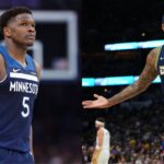 Anthony Edwards and DeMarcus Cousins