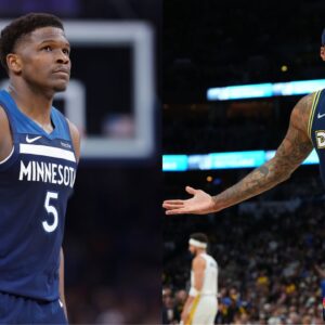 Anthony Edwards and DeMarcus Cousins