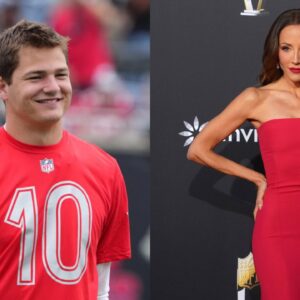 Drake Maye and Kay Adams