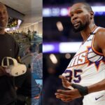 Gary Payton (L) and Kevin Durant (R)