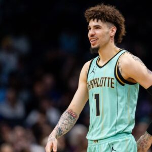 LaMelo Ball NBA: New Orleans Pelicans at Charlotte Hornets