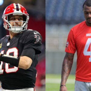 Kirk Cousins and DeShaun Watson