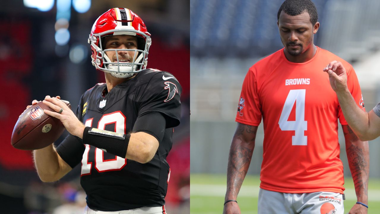Kirk Cousins and DeShaun Watson