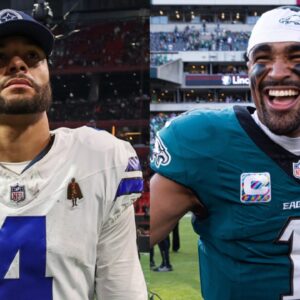 Cowboys QB Dak Prescott, Jalen Hurts