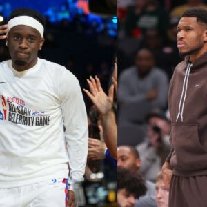 Kai Cenat (L) and Giannis Antetokounmpo (R)