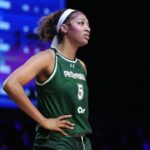 Angel Reese Basketball: Unrivaled-Rose at Vinyl