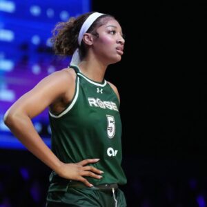 Angel Reese Basketball: Unrivaled-Rose at Vinyl