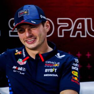 São Paulo Grand Prix 2024 at the Interlagos racetrack, in the south of the capital of São Paulo. In the photo, the driver, Max Verstappen 1, RED BULL, during a press conference