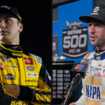 Christopher Bell (L) and Chase Elliott (R)