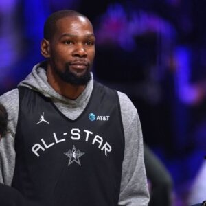 Kevin Durant NBA: All Star-Practice
