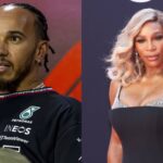 Lewis Hamilton (L) and Serena Williams (R)