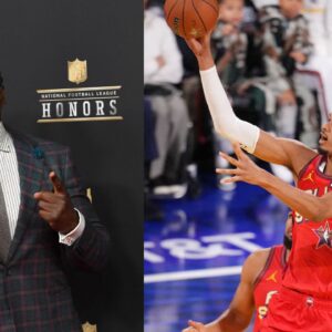 Shannon Sharpe (L), Victor Wembanyama (R)