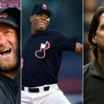 Dave Portnoy, Patrick Mahomes Sr. and John Rocker