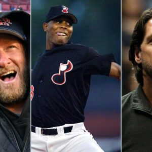 Dave Portnoy, Patrick Mahomes Sr. and John Rocker