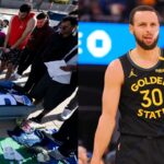 Fans mourn Luka Doncic trade (L) and Stephen Curry (R)