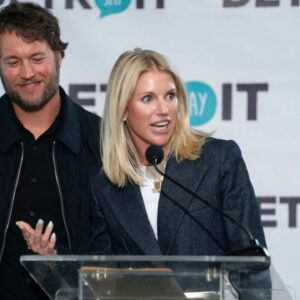 Matthew and Kelly Stafford