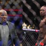 Daniel Cormier (L), Israel Adesanya (R)