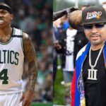 Isaiah Thomas (L) and Allen Iverson (R)