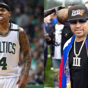 Isaiah Thomas (L) and Allen Iverson (R)