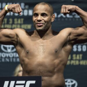 , 151002 Mästaren Daniel Cormier klarar vikten inför sin titelmatch mot Sveriges Alexander Gustafsson pa UFC 192 i Toyota Center den 3 oktober 2015 i Houston. PUBLICATIONxNOTxINxSWExNORxFINxDEN Copyright: MeddixKabirzadehx xBILDBYRÃÖN BB151002BB574