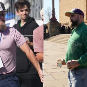 Ryan Fitzpatrick and Jason Kelce