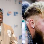 KSI (L), Jake Paul (R)