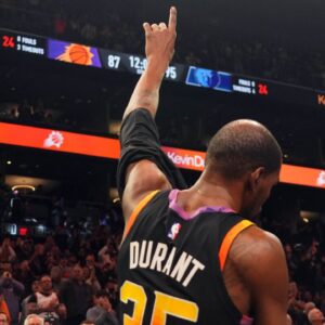 Kevin Durant NBA: Memphis Grizzlies at Phoenix Suns