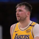 Luka Doncic NBA: Utah Jazz at Los Angeles Lakers