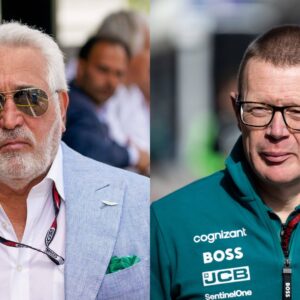 Lawrence Stroll (L) and Andy Cowell (R)