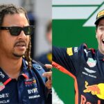 Calum Nicholas (L) and Daniel Ricciardo (R)