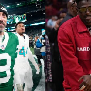 Aaron Rodgers and Antonio Brown