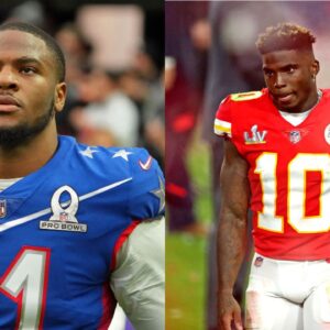 Micah Parsons and Tyreek Hill