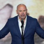 Dana White, CEO of Ultimate Fighting Championship introduces Republican presidential nominee Donald J. Trump during the final day of the Republican National Convention.