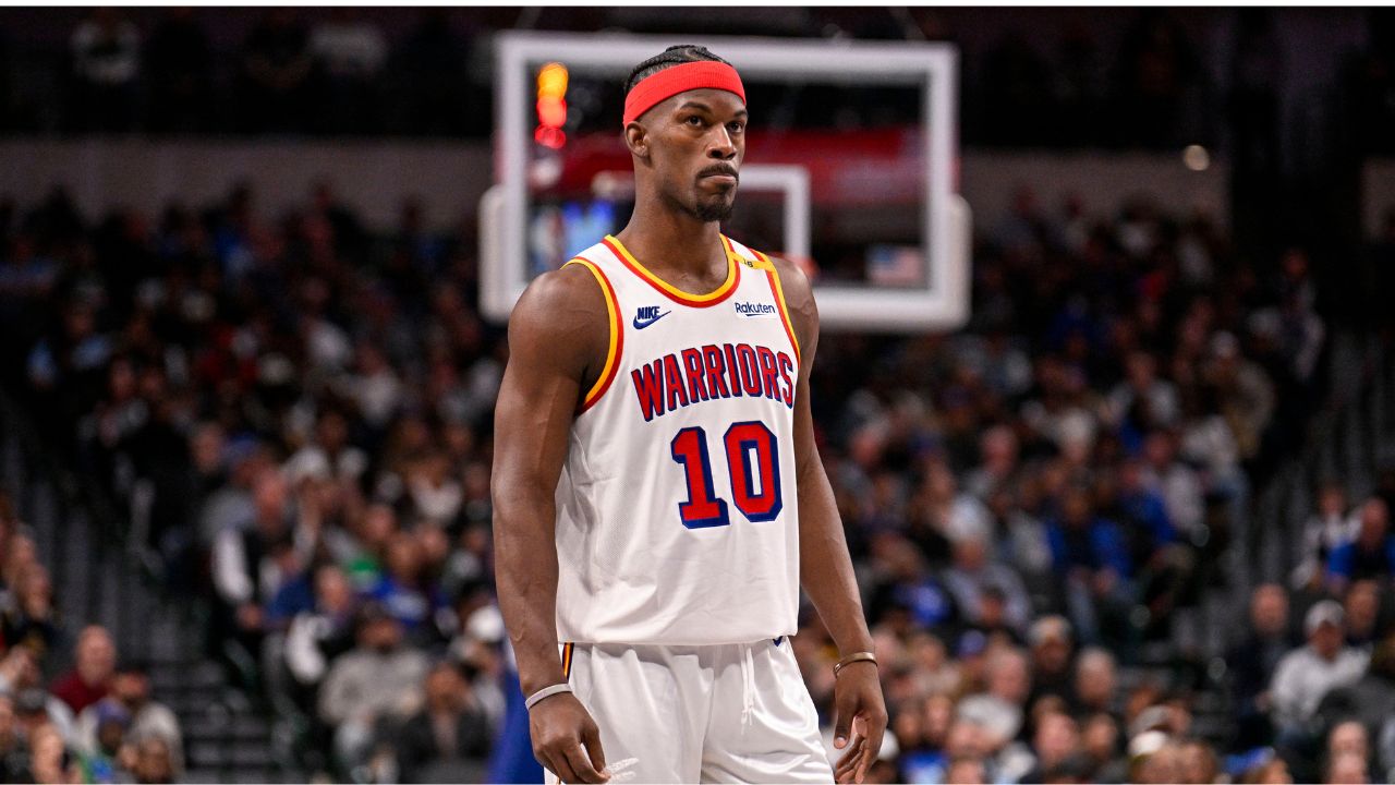 Jimmy Butler NBA: Golden State Warriors at Dallas Mavericks
