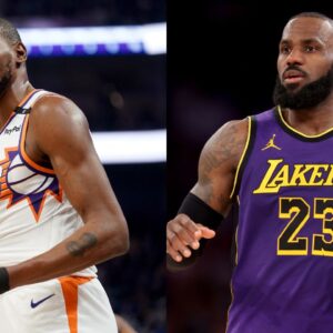 Kevin Durant and LeBron James