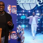 Shannon Sharpe (L), LeBron James (R)