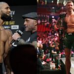 Khamzat Chimaev (L), Dricus Du Plessis (R)